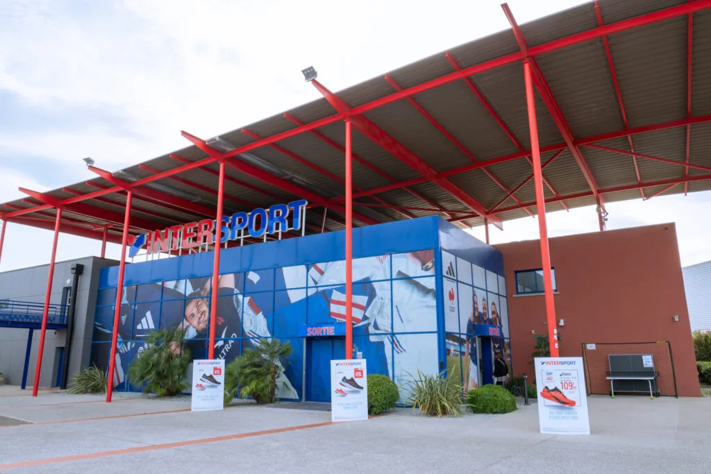 Construction du bâtiment intersport à Béziers -ABELLO Bâtiment