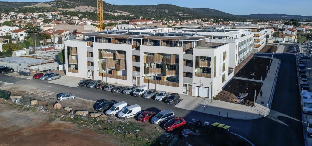 Construction LOGEMENTS - Frontignan-Résidence Josephine-Baker