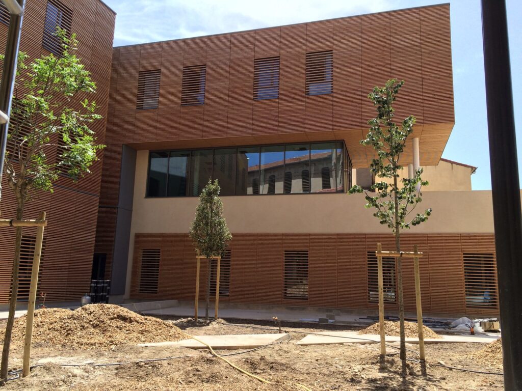 Construction maison de la solidarité à Béziers
